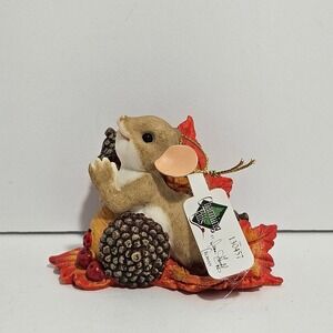 Charming Tails Mouse Figurine Thankful For All‎ You Give 130457 Dean Griff Roman